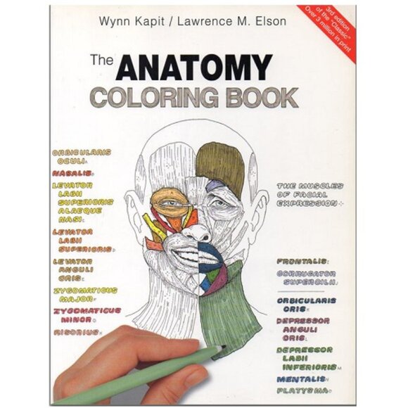 The Anatomy Coloring Book:  Wynn Kapit, Lawrence M. Elson - Picture 1 of 9
